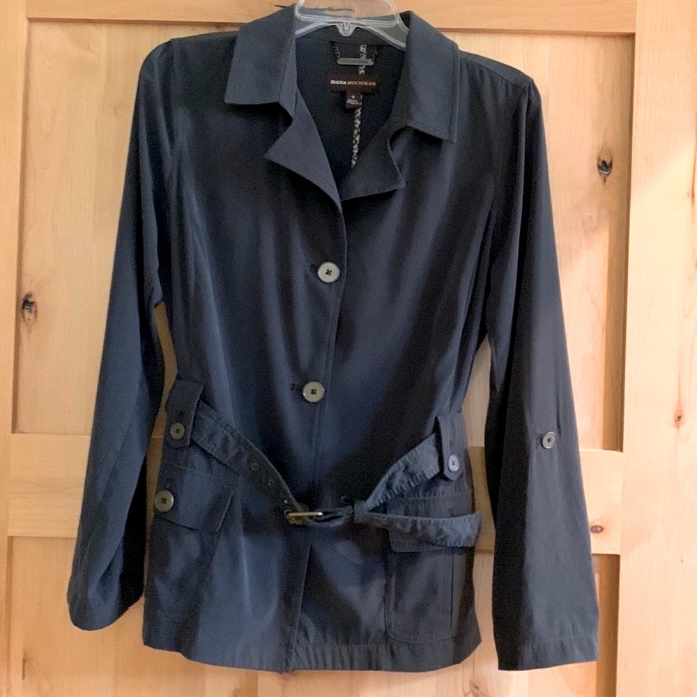 Cute Green Belted Jacket. SZ S